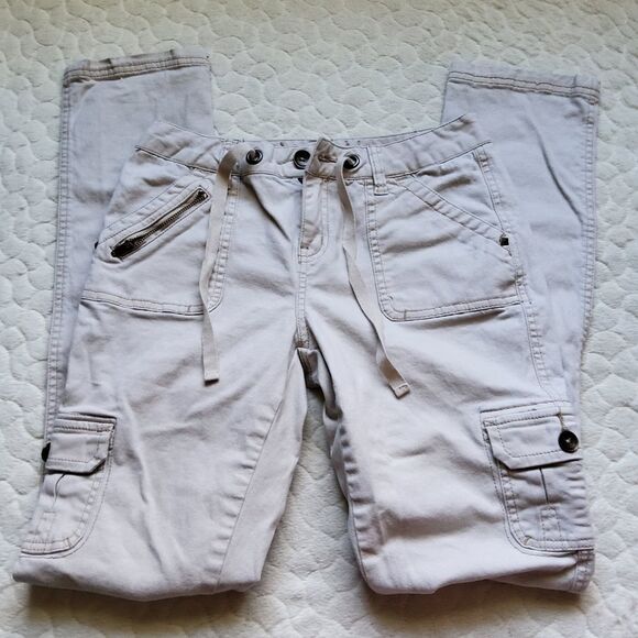 Justice pants bundle cargo khakis velour 16 - Picture 5 of 6